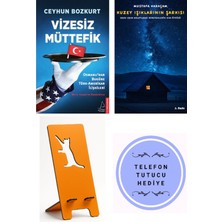 Destek Yayınları Vizesiz Müttefik - Ceyhun Bozkurt + Kuzey Işıklarının Şarkısı + Telefon Tutucu