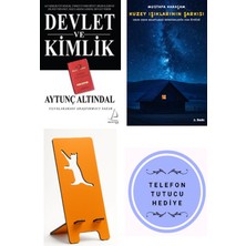 Destek Yayınları Devlet ve Kimlik - Aytunç Altındal + Kuzey Işıklarının Şarkısı + Telefon Tutucu