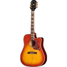 Epiphone Hummingbird Standard Ec Elektro Akustik Gitar (Cherry Sunburst)