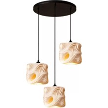 Tigea Accessories Premi̇um Oturma Odasi Avi̇ze Salon Avi̇ze 3'lü – Salon ve Oturma Odası Aydınlatması 80 cm