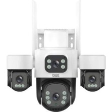 Inox 3+3+3mp Ptz Speed Dome Wıfı Kablosuz Ip Kamera INOX-X114 Ptz