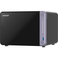 Qnap 6diskli Alpine AL524 Qc-4gb RAM-2-10GBE Sfp+ Nas Server TS-632X