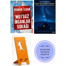 Destek Yayınları Mutsuz Insanlar Sokağı - Osman Ilhan + Kuzey Işıklarının Şarkısı + Telefon Tutucu