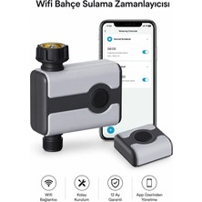 Conocer Bluetooth + Wifi Özellikli Otomatik Bahçe Su Zamanlayıcı Pilli Kolay Kurulum 12 Ay Garantili Wifi Modüllü