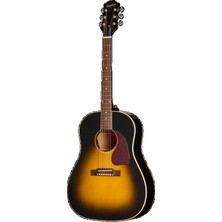 Epiphone J-45 Standard Elektro Akustik Gitar (Vintage Sunburst)
