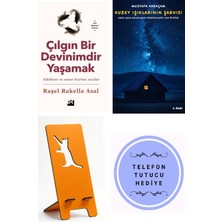 Doğan Kitap Çılgın Bir Devinimdir Yaşamak - Raşel Rakella Asal + Kuzey Işıklarının Şarkısı + Telefon Tutucu