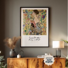 Persona Istanbul Gustav Klimt "lady With A Fan" - Sanat Posteri (Çerçevesiz)