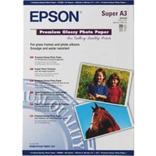 Epson A3+ 250GRAM 20'li Premium Glossy Fotoğraf Kağıdı S041316