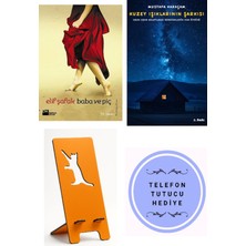 Doğan Kitap Baba ve Piç - Elif Şafak + Kuzey Işıklarının Şarkısı + Telefon Tutucu