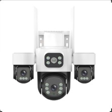 Inox 3+3+3mp X113 3 Lensli Ptz Wıfı Kamera