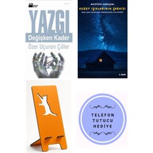 Doğan Kitap Yazgı - Değişken Kader - Özer Uçuran Çiller + Kuzey Işıklarının Şarkısı + Telefon Tutucu