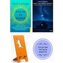 Destek Yayınları Yaşam ve Enerji - Ali Nezihi Bilge + Kuzey Işıklarının Şarkısı + Telefon Tutucu