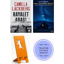 Doğan Kitap Hayalet Adası - Camilla Lackberg + Kuzey Işıklarının Şarkısı + Telefon Tutucu
