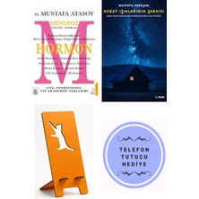Destek Yayınları Hormon: Menopoz Öncesi-Sonrası - Mustafa Atasoy + Kuzey Işıklarının Şarkısı + Telefon Tutucu