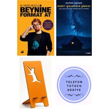 Doğan Kitap Beynine Format At - M. Barış Muslu + Kuzey Işıklarının Şarkısı + Telefon Tutucu