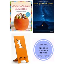 Doğan Kitap Gökkuşağından Lezzetler - Clara Seren Amram + Kuzey Işıklarının Şarkısı + Telefon Tutucu