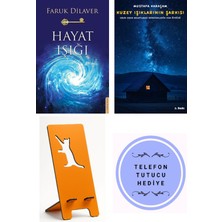 Destek Yayınları Hayat Işığı - Faruk Dilaver + Kuzey Işıklarının Şarkısı + Telefon Tutucu