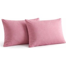 Faralya Life %100 Pamuk 2'li Yastık Kılıfı 50X70 cm Yumuşak Dokulu Terletmeyen Dayanıklı Ev Otel Tipi Nefes Alabilen Kapaklı Yastık Kılıfı