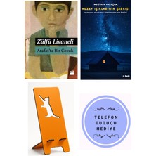 Doğan Kitap Arafat'ta Bir Çocuk - Zülfü Livaneli + Kuzey Işıklarının Şarkısı + Telefon Tutucu