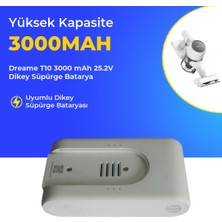 Ümit Maker Dreame T10 3000 Mah 25.2V Dikey Süpürge Batarya