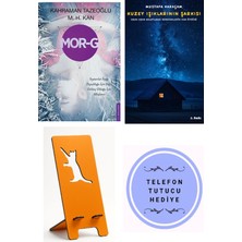 Destek Yayınları Mor-G - Kahraman Tazeoğlu + Kuzey Işıklarının Şarkısı + Telefon Tutucu