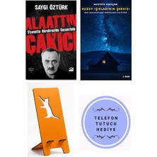 Doğan Kitap Siyasette Bürokraside Cezaevinde Alaattin Çakıcı - Saygı Öztürk + Kuzey Işıklarının Şarkısı + Telefon Tutucu