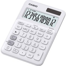 Casio MS-20UC-WE 12 Hane Beyaz Masa Üstü Hesap Makinesi
