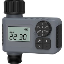 Conocer Pilli Dijital Otomatik Bahçe Sulama Zamanlayıcısı LCD Ekranlı Musluk Sulama Kontrol Cihazı
