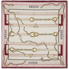 Guess 90X90 Square Kadın Ipek EŞARP-AW5765SIL90