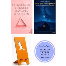 Destek Yayınları Titreşimi Yükselt Hayatın Değişsin - Ayşe Tolga + Kuzey Işıklarının Şarkısı + Telefon Tutucu
