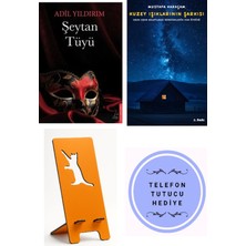 Destek Yayınları Şeytan Tüyü - Adil Yıldırım + Kuzey Işıklarının Şarkısı + Telefon Tutucu