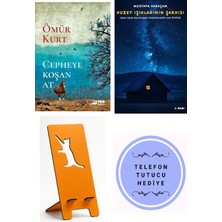 Doğan Kitap Cepheye Koşan At - Ömür Kurt + Kuzey Işıklarının Şarkısı + Telefon Tutucu