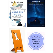 Destek Yayınları Kaderin Kodu - Ünal Güner + Kuzey Işıklarının Şarkısı + Telefon Tutucu
