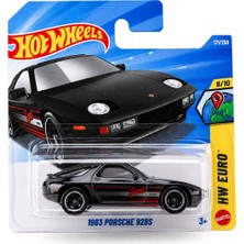 Hot Wheels 1983 Porsche 928S Hw Euro 171/250 Siyah Metal Model Araba Koleksiyonluk Mattel