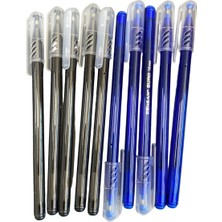 Pensan Buro 1.0mm Tükenmez Kalem Seti - 5 Mavi + 5 Siyah 10'lu Karışık Paket