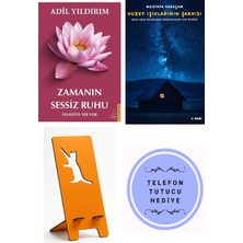 Destek Yayınları Zamanın Sessiz Ruhu - Adil Yıldırım + Kuzey Işıklarının Şarkısı + Telefon Tutucu
