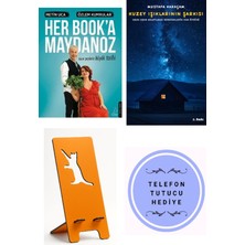 Destek Yayınları Her Book'a Maydanoz - Özlem Kumrular + Kuzey Işıklarının Şarkısı + Telefon Tutucu