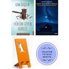 Destek Yayınları Hüküm Giyen Adalet - Can Özçelik + Kuzey Işıklarının Şarkısı + Telefon Tutucu