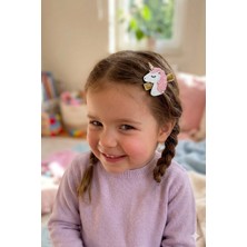 Liliza Accessories Unicorn Glitter 2li Bebek-Çocuk Klips Toka (1-3yaş)