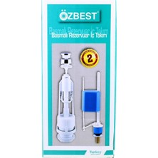 Armüz Özbest Su Tasarruflu Basmalı Klozet Rezervuar Iç Takımı - Uyumlu ve Dayanıklı