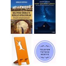 Destek Yayınları Hollywood Sineması ve Bilinçaltı Op - Ramazan Kurtoğlu + Kuzey Işıklarının Şarkısı + Telefon Tutucu