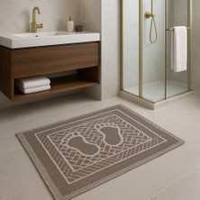 Gön Ev ve Otel Tekstili Banyo ve Lavabo Paspası– 50X70 cm | Su Emici, Hızlı Kuruyan, Modern Tasarım