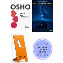 Doğan Novus Hayata Aşk Mektupları - Osho + Kuzey Işıklarının Şarkısı + Telefon Tutucu