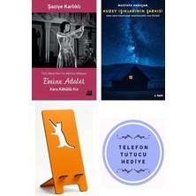 Doğan Kitap Emine Adalet Kara Kaküllü Kız - Türk Mata Hari'... - Şaziye Karlıklı + Kuzey Işıklarının Şarkısı + Telefon Tutucu