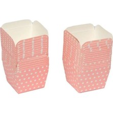 Depposite Pembe Kare 30LU Karton Kapsül 6x4 cm