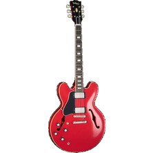 Epiphone Igc 1962 ES-335 Reissue Solak Semi Hollow Elektro Gitar Elektro Gitar (Sixties Cherry)