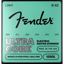 Fender Ultracore 1250L Nickel Plated Steel Ball End 09-42 Elektro Gitar Teli