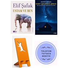 Doğan Kitap Ustam ve Ben - Elif Şafak + Kuzey Işıklarının Şarkısı + Telefon Tutucu
