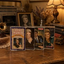 Eski Yeni Antik Zeki Müren Nostalji Kaset Seti | 4 Orijinal Albüm | Anılarım • Gözlerin Doğuyor Gecelerime • Ayrıldık Işte • Zirvedeki Şarkılar