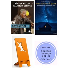 Doğan Kitap Bir Sen Kaldın Yalnızlık Gelince - Ali Poyrazoğlu + Kuzey Işıklarının Şarkısı + Telefon Tutucu